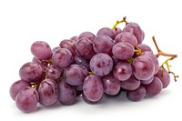 Purple grapes produce fruit plant.