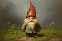 Gnome painting art photography.