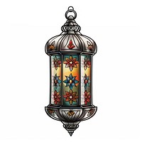 A Ramadan lantern chandelier lamp light fixture.