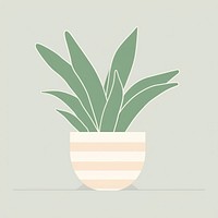 Houseplant planter pottery leaf.