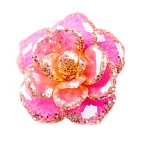 Glitter flower accessories chandelier accessory.