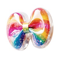 Glitter rainbow confectionery accessories accessory.