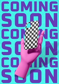 Coming soon   poster template