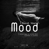 Boost your mood Instagram post template