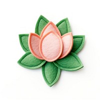 Felt stickers of a single lotus accessories accessory jewelry.