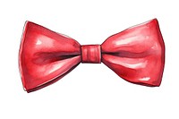 Red bow tie accessories accessory formal wear.