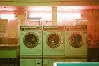 Photo of laundry appliance device washer.