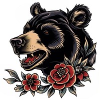 Illustration of a bear wildlife graphics animal.