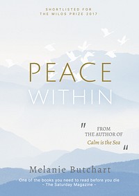 Peace within book cover template