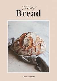 Cook book cover template