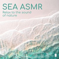 Sea ASMR cover template