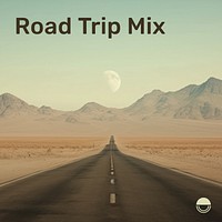 Road trip mix cover template
