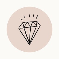 Jewelry  IG story cover template illustration