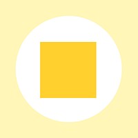 Yellow square IG story cover template illustration