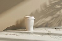 Coffee cup mockup beverage bottle shaker.