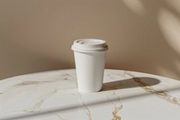 Coffee cup mockup beverage drink jar.