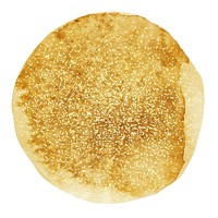 Clean gold glitter astronomy outdoors pancake.