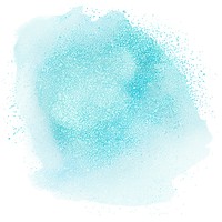 Clean light blue glitter turquoise jacuzzi powder.