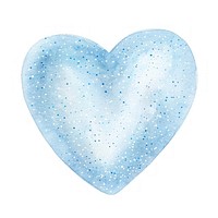 Clean light blue heart glitter astronomy turquoise outdoors.
