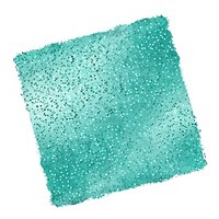 Clean pastel teal glitter diaper rug home decor.