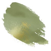 Green gold powder animal stain.