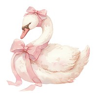 Coquette swan dessert wedding animal. | Premium Photo Illustration ...