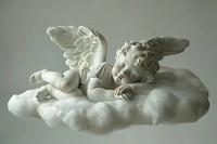 Child angel statue sleeping archangel person human.