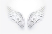 White angel wing archangel animal bird.