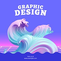 Graphic  Instagram post template design