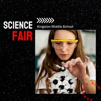 Science Fair Instagram post template