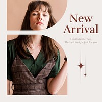 New arrival Instagram post template design