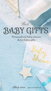 Baby gifts  Instagram story template