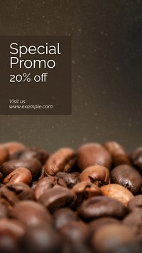 Special promo  Instagram story template