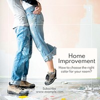 Home improvement Instagram post template