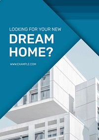 Dream home? poster template