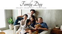 Family Day blog banner template