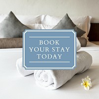 Travel accommodation Instagram post template