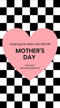 Mothers day sale Instagram story template