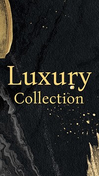 Luxury collection Instagram story template
