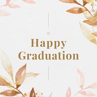Happy graduation Instagram post template