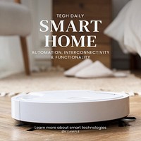 Smart home Instagram post template