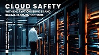 Cloud safety blog banner template