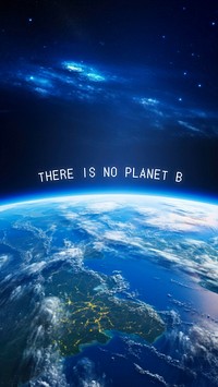 There's no planet B Facebook story template