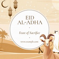 Eid al-Adha Instagram post template