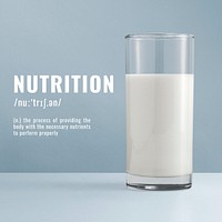 Food nutrition Instagram post template