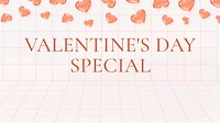Valentines special  blog banner template