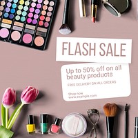 Flash sale Instagram post template