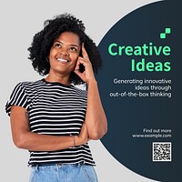 Creative ideas Instagram post template