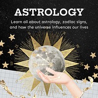 Astrology Instagram post template