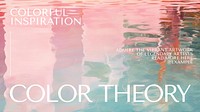 Color Theory blog banner template
